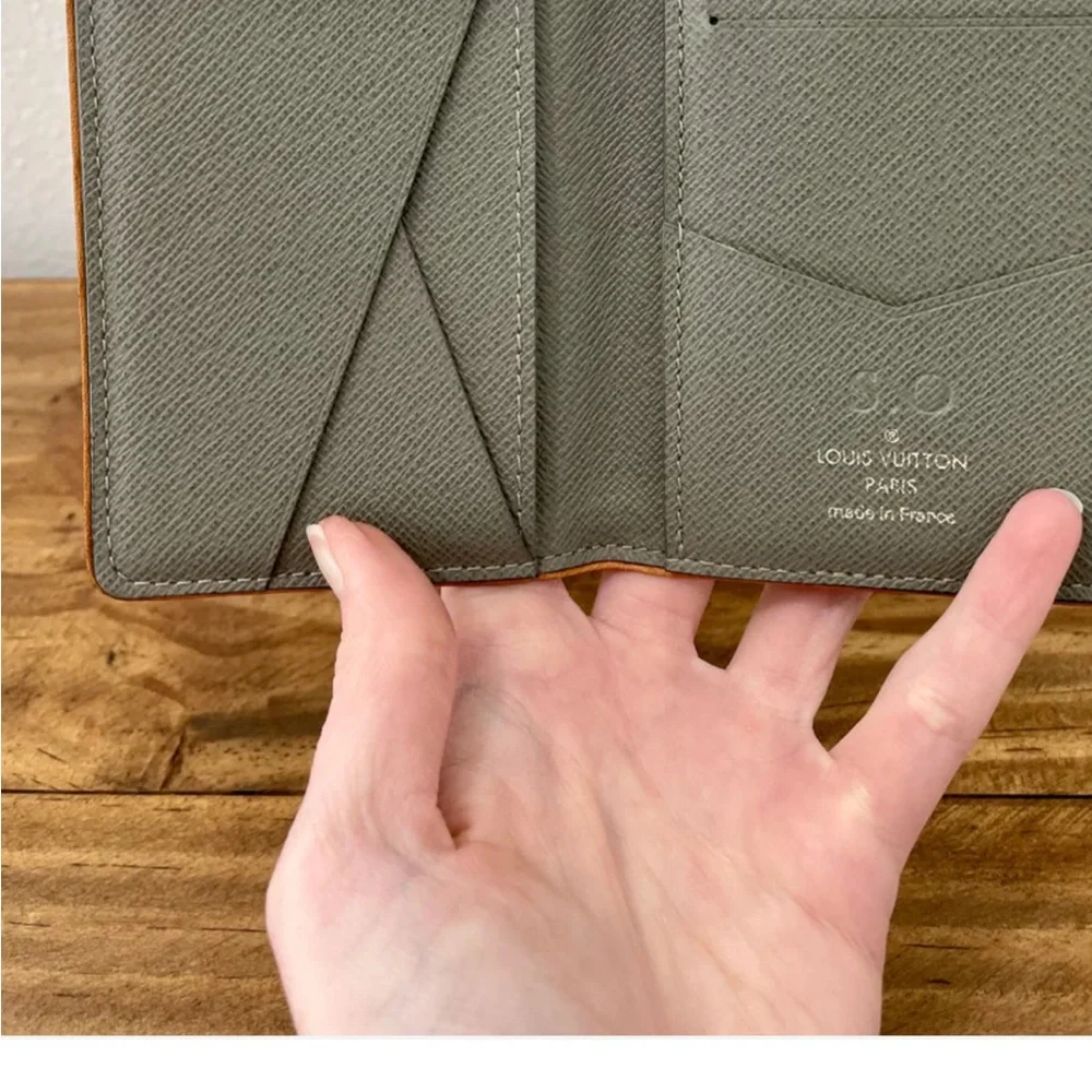 Louis Vuitton Titanium Monogram Pocket Organizer